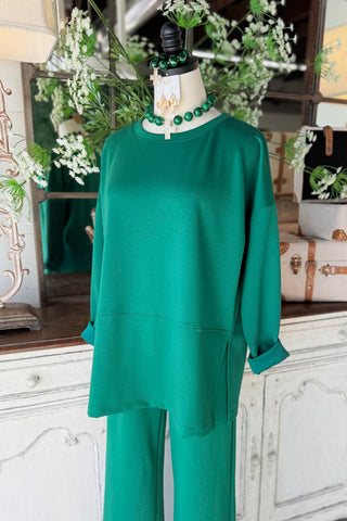 Next Level Pant Set Hunter Green