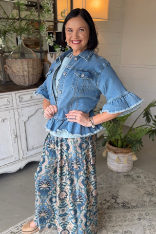 Sweet Soul Jacket Dk Denim