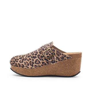 Mulani Leopard Clogs by Yellow Box