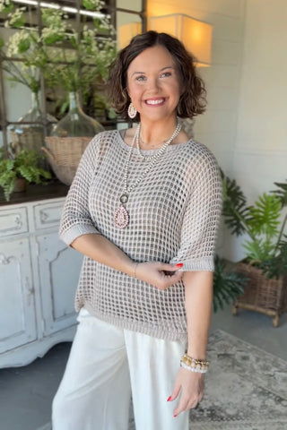 Easy Days Natural sweater Carolina