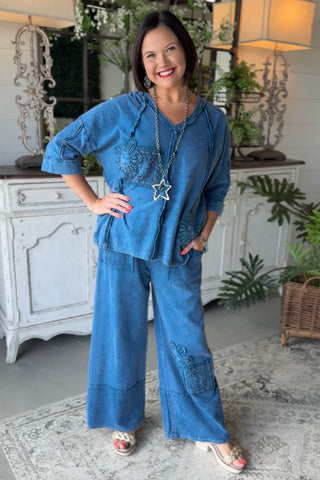 Lauren Pants Slate by J Her Pants J Her