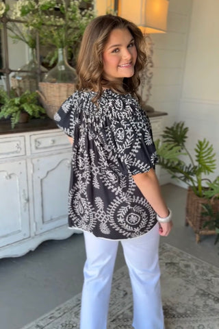 Ruth Top Black