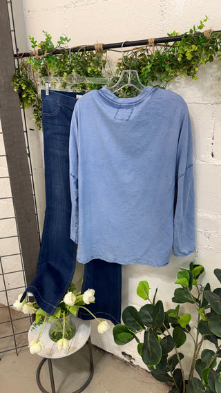 Carson Top Lt Blue