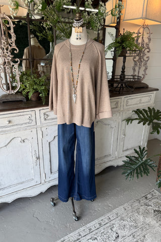 Kate Sweater Beige by Umgee