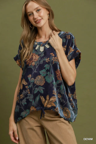 Rosamund Top Denim by Umgee Shirts & Tops Umgee