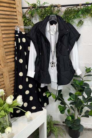 Cool Change Vest Black Puff Vest Original USA