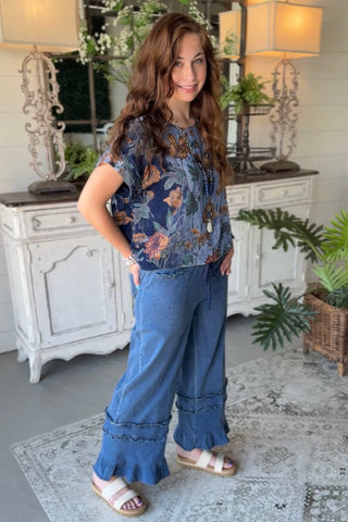 Sherer Pants Denim by Easel