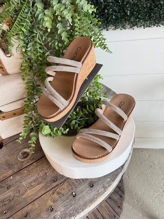 Summer Glow Rhinestone by Corky's Sandal Corky's Footwear