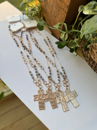 Real Love Necklace Taupe Necklaces SM Style