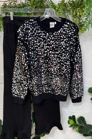 Mansfield Sweater Black Sweater Original USA