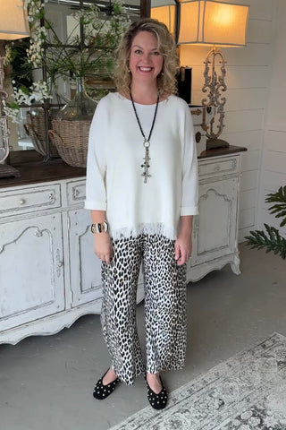 Wells Sweater Ivory