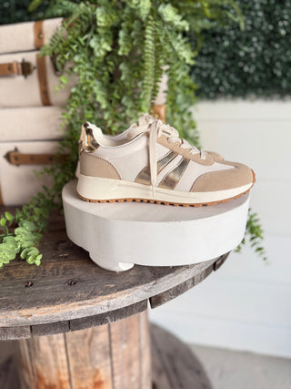 Emerie Sneakers Gold Multi Shoes Jellypop