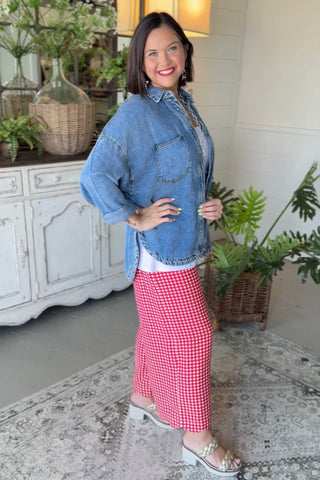 Go West Washed Chambray