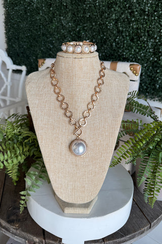 Blair Bracelet Gold/Pearl