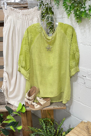 Arm Candy Lime RESTOCK Shirts & Tops S F Moda