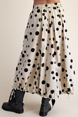 Encircled Skirt Khaki by Easel