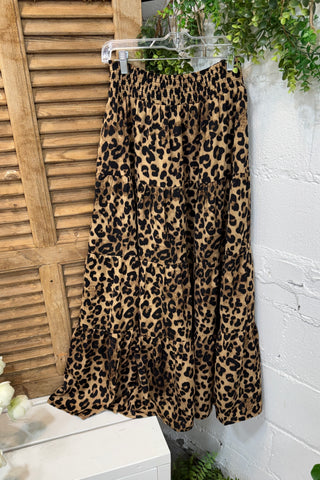 Athens Skirt Leopard by Oddi