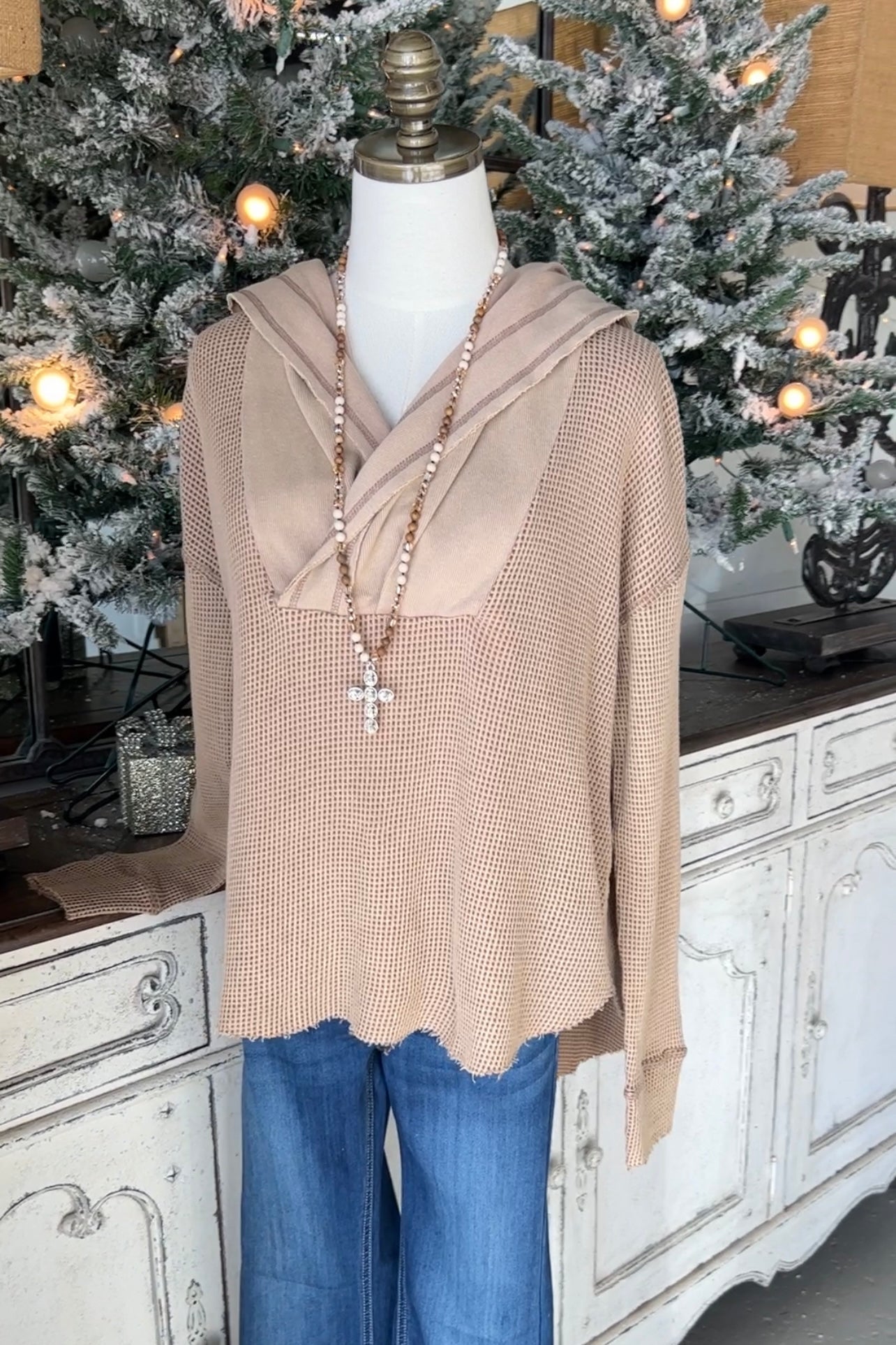 Delia Waffle Top