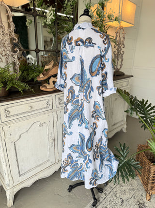 Victoria Maxi Dress White Dresses Prospero