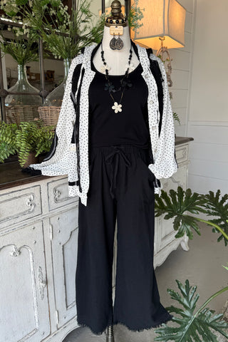 Walk Over Pants Black Gigio
