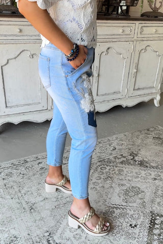 Fancy Pants Lt Denim Jeans Blublu