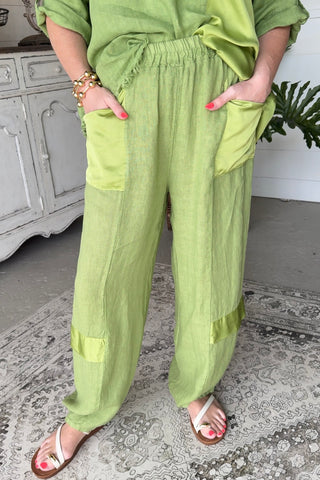 Effortless Pants Yellow Pants Sole Luna