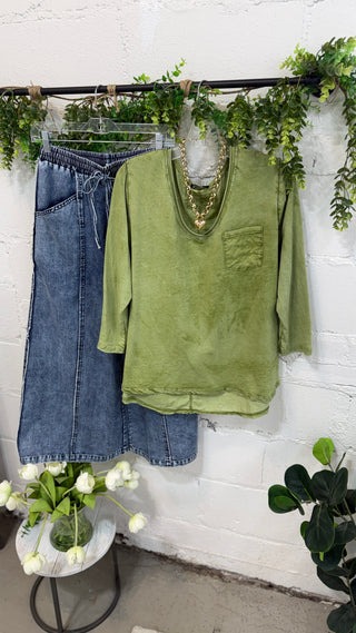 Beason Top Taupe