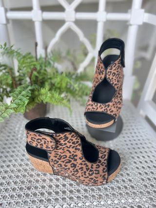Frisky Leopard Wedges by Corky's Shoes Corky's Footwear