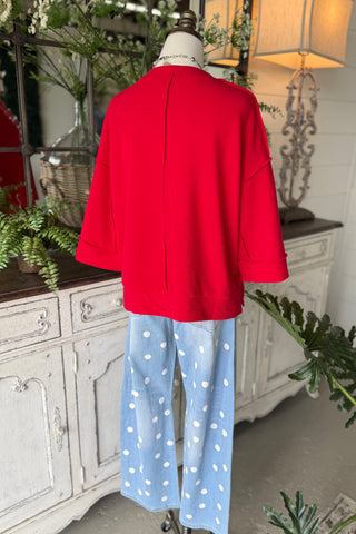 Downy Top Ruby Shirts & Tops Zenana