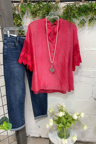 Damsel Top Strawberry