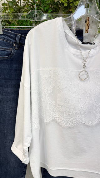 Darby Top White