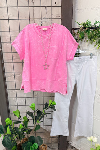 Lisbeth Top Pink Shirts & Tops Sage+Fig