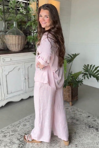 Elena Top Blush Shirts & Tops Sole Luna