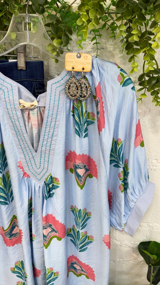 Waverly Top Blue by Umgee