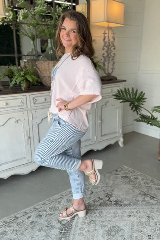 Call My Blush Top by Easel Shirts & Tops Easel
