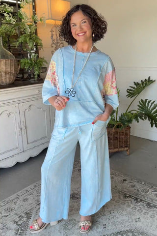 TLC Pants Baby Blue Pants J Her