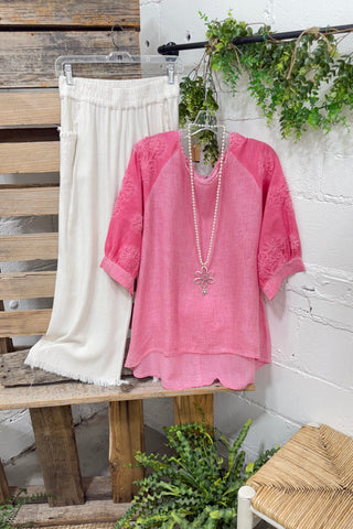 Arm Candy Fuchsia RESTOCK Shirts & Tops S F Moda