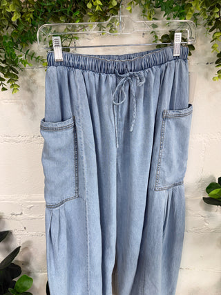 Garrett Pants Chambray