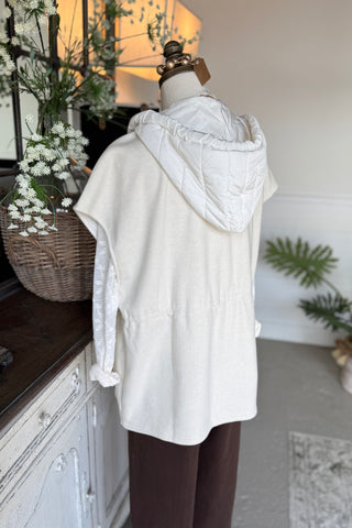 Touring Vest Jacket Ivory