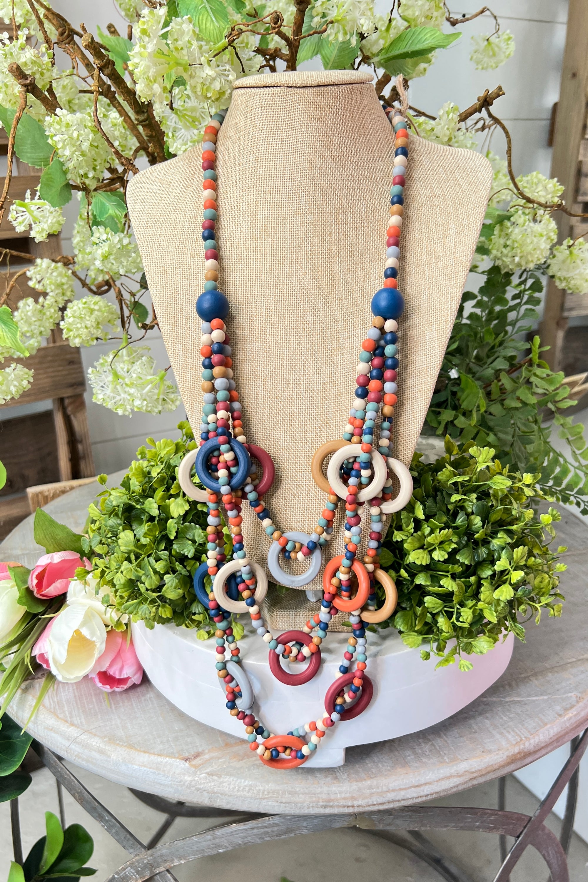 Woodstock Necklace  LA Jewelry Plaza   