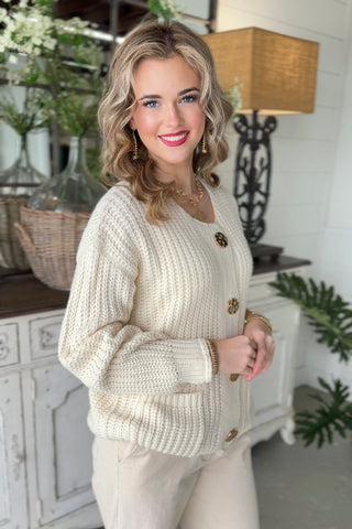 Emily Cardigan Cream by Jodifl Cardigan Jodifl