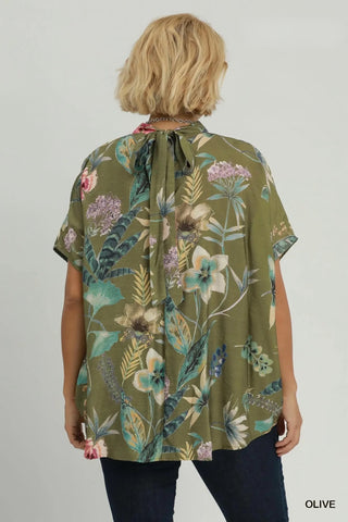 Ricki Top Teal by Umgee Shirts & Tops Umgee
