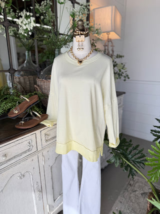 Happiness Top Yellow Shirts & Tops MuMu/JY