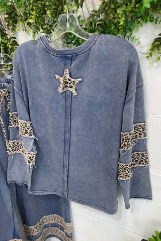 Main Event Top Denim by Sage and Fig