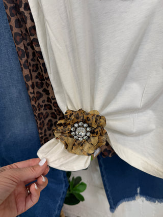 Bling It On Shirt Slide Leopard Clothing Accessories A Rare Bird