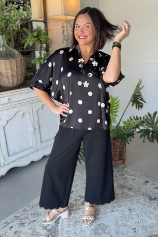 Kayley Jo Pants Black by Jodifl