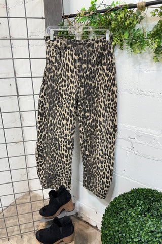 Fierce Pants Chestnut Leopard by Eesome Pants eesome