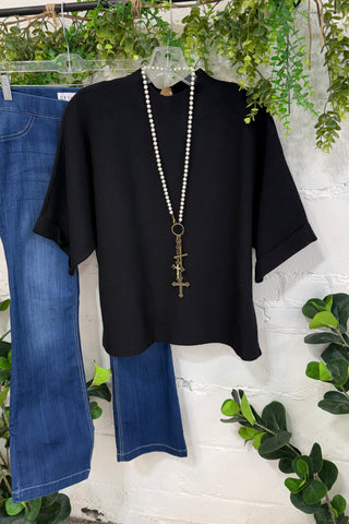 Georgia Sweater Black by Jodifl