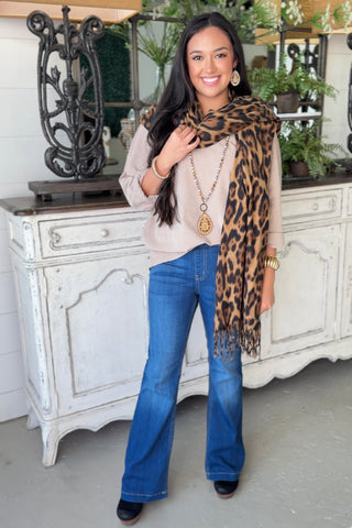 Myra Leopard Scarf Scarf LETO