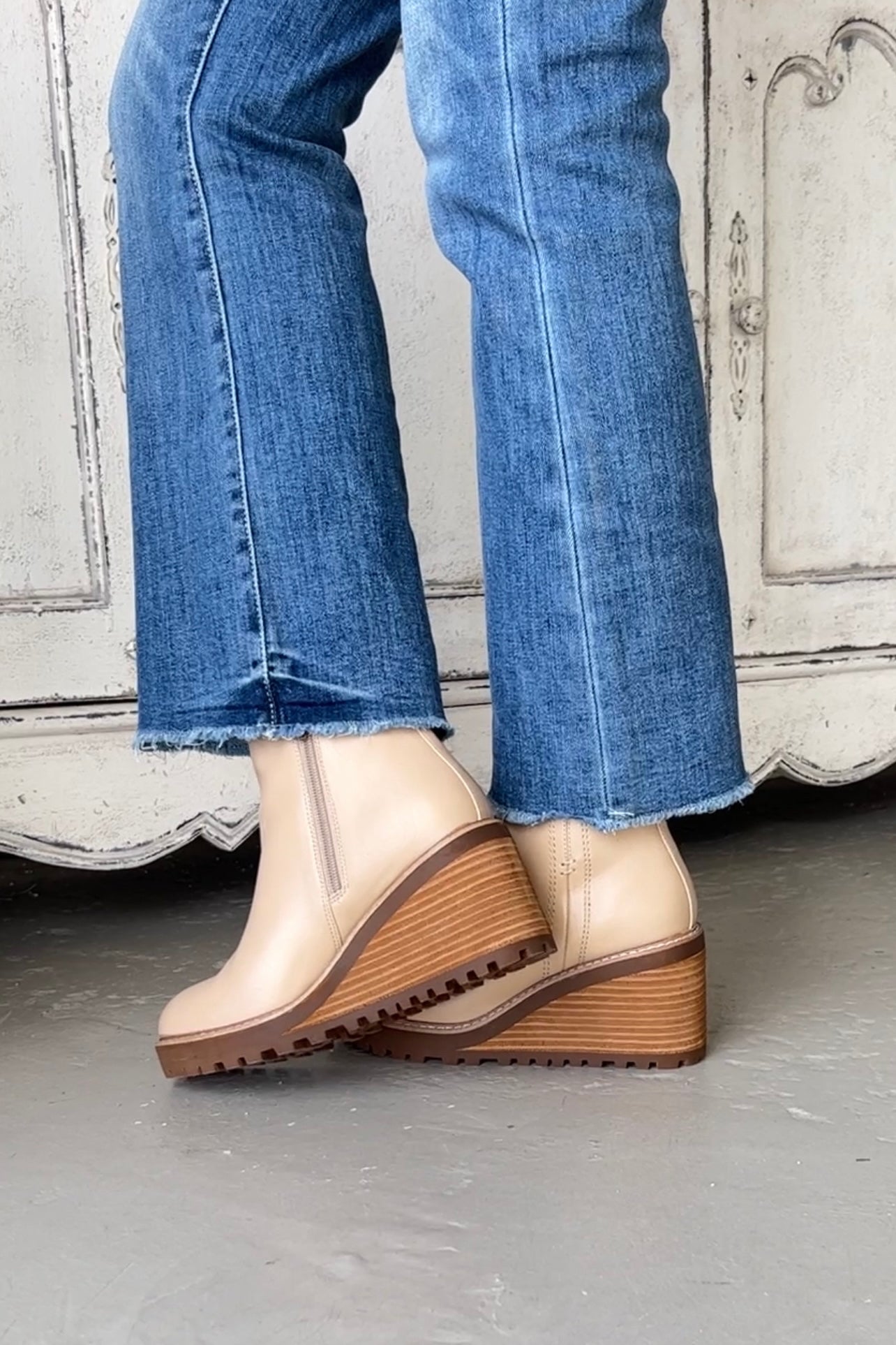 Arten Wedge Ankle Boot